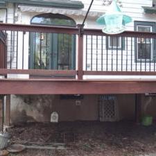 Ipe Deck SoftWash Cleaning and Oiling on Spring Lane in West Caldwell, NJ 3